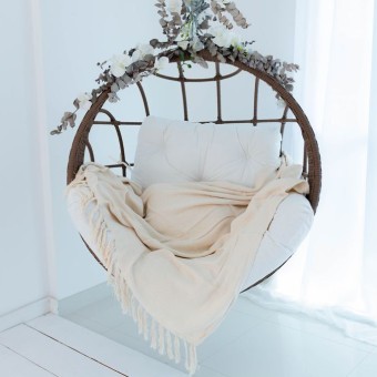 MANTA 180X230 VENEZA NATURAL