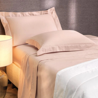 JG LENÇOL CASAL LUX 200 FIOS ROSA LILLE