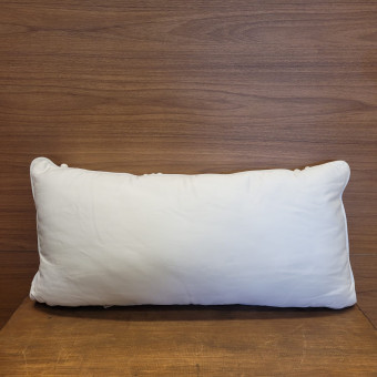 ALMOFADA 35X70 BOTANICAL LINHO BRANCO POMPOM