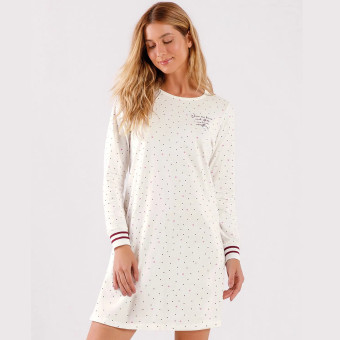CAMISOLA MALHA COMFORT POÁ E CORAÇÕES