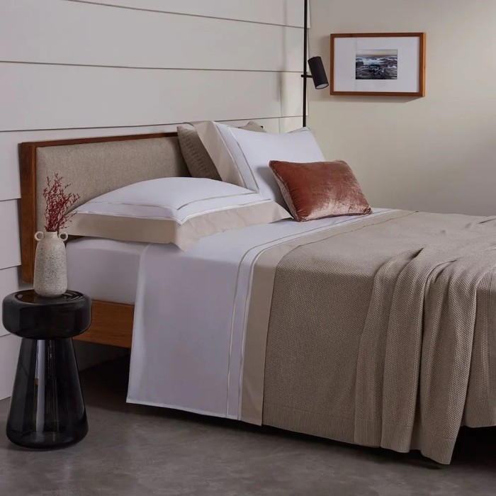 COLCHA KING 260X220 TRICOT TURIM BEGE