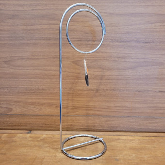 SUPORTE TOALHA ARCO SIMPLES CROMADO