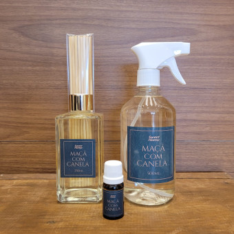 ÓLEO ESSÊNCIA 10ML MAÇÃ COM CANELA