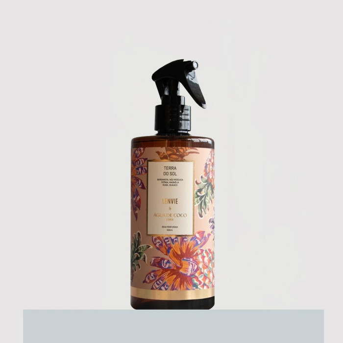 ÁGUA PERFUMADA 500ML TERRA DO SOL ÁGUA DE COCO