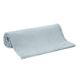 COLCHA CASAL 220X250 COTONE II C/FRANJA VERDE