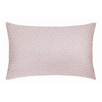 FRONHA 50X70 MALHA FIO PENTEADO BITS ROSA