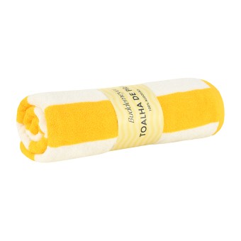 TOALHA DE PRAIA CAPRI PAD.1 AMARELO