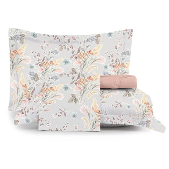 JG LENÇOL QUEEN TOQUE ACETINADO CAMPO SILVESTRE