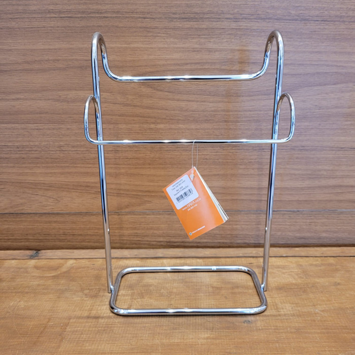SUPORTE TOALHA DUO CROMADO
