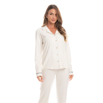 PIJAMA LONGO AMERICANO BELA CRU