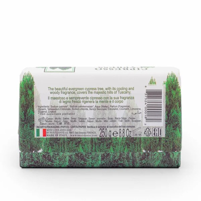 SABONETE 250g DEI COLLI FIORENTINI CIPRESTE