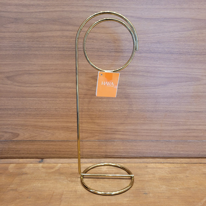 SUPORTE TOALHA ARCO SIMPLES GOLDEN