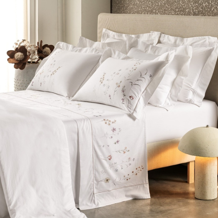 JG LENÇOL CASAL CETIM SUBLIME 300 FIOS FLOREO