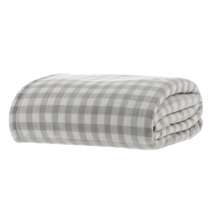 COBERTOR QUEEN 220X240 BLANKET VINTAGE VICHY FEND