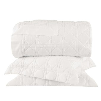 COLCHA QUEEN 280X260 BUD LUXUS NOAH BEGE PLATINA