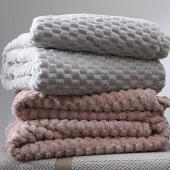COBERTOR KING 260X240 BLANKET ZURICH PRATA