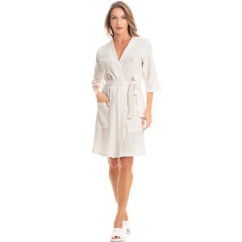 ROBE PIQUET BRANCO
