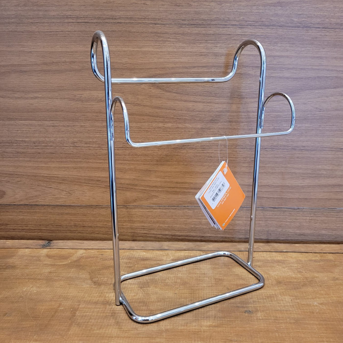 SUPORTE TOALHA DUO CROMADO