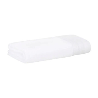 TOALHA ROSTO LINO BRANCO C/ APLICACAO BRANCO