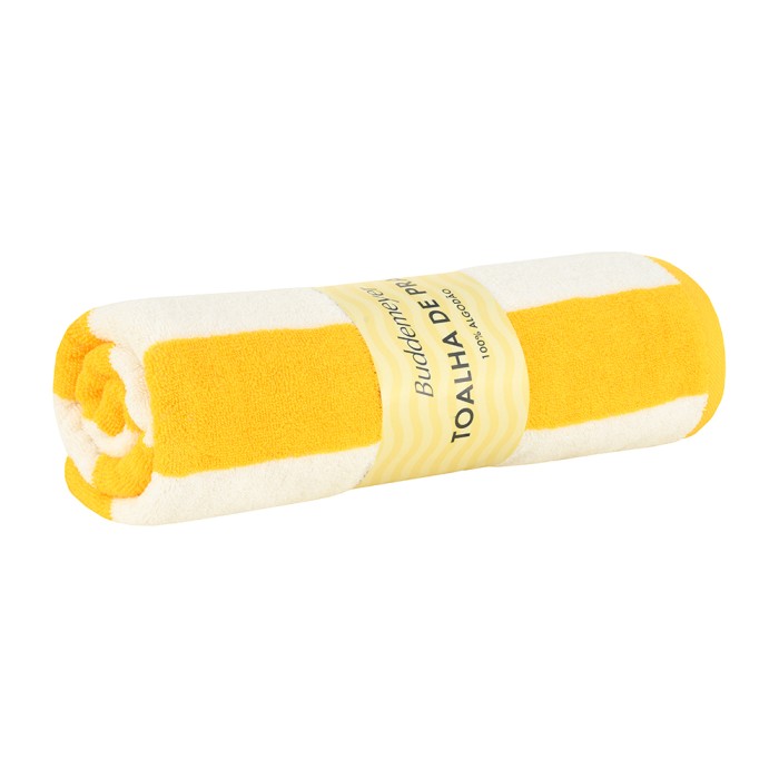 TOALHA DE PRAIA CAPRI PAD.1 AMARELO