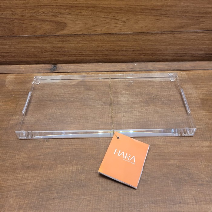 BANDEJA 25X12 DESIGN ACRILICO 20MM