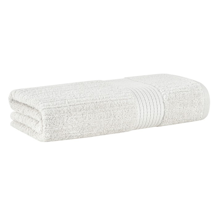 JG TOALHAS FIO PENTEADO CANELADO CINZA