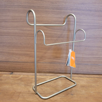 SUPORTE TOALHA DUO CHAMPAGNE