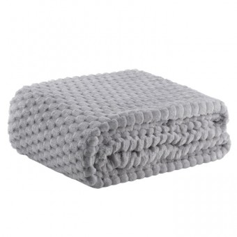 COBERTOR QUEEN 220X240 BLANKET ZURICH PRATA