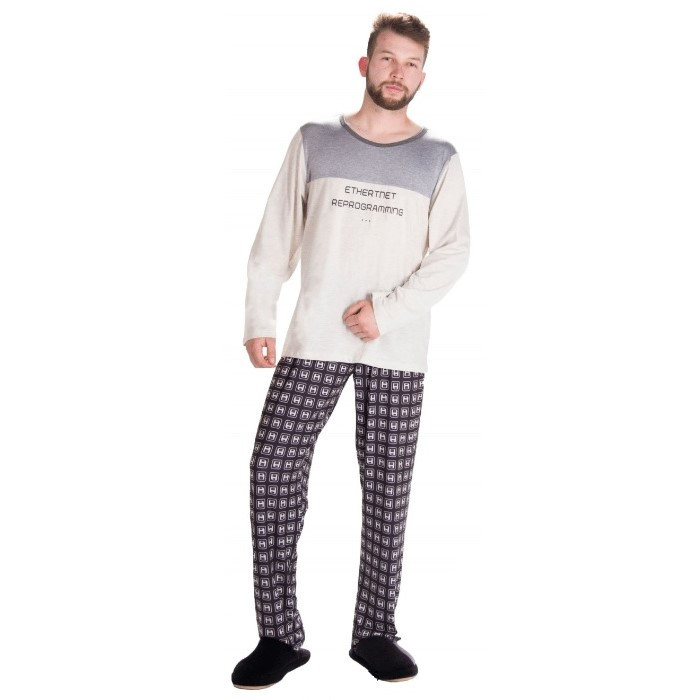 PIJAMA MANGA LONGA VISCOLYCRA NATAN