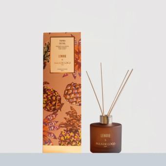 DIFUSOR AMBIENTE 200ML TERRA DO SOL ÁGUA DE COCO
