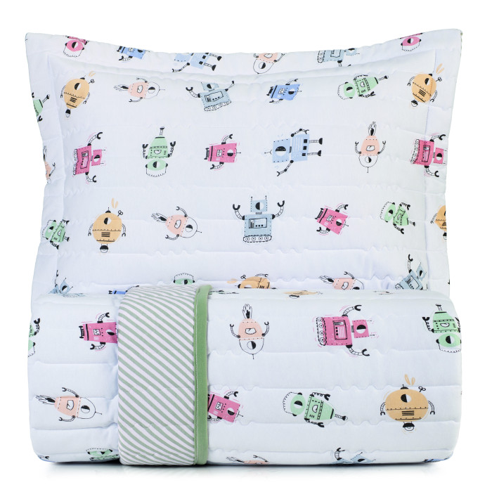 COLCHA SOLTEIRO MUNDO KIDS MALHA CYBERFOFOS