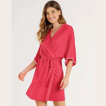 ROBE MANGA 3/4 PINK