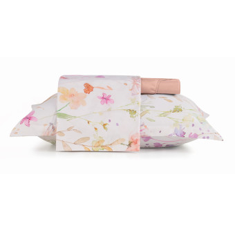 JG LENÇOL SOLTEIRO TOQUE ACETINADO FLORESTAL