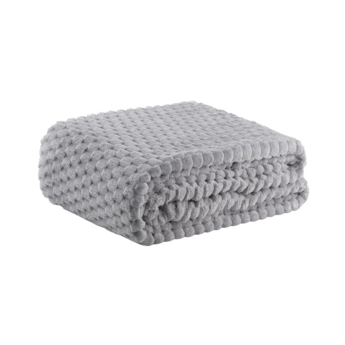 COBERTOR QUEEN 220X240 BLANKET ZURICH PRATA