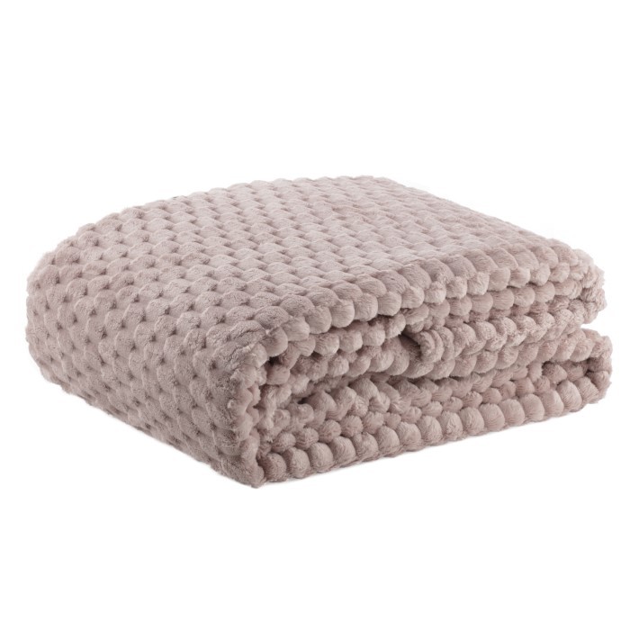 COBERTOR SOLTEIRO 150X220 BLANKET ZURICH ROSE