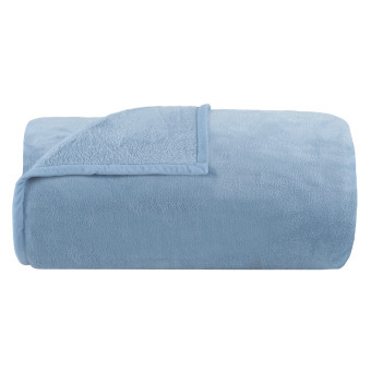 COBERTOR QUEEN 240X230 ASPEN II AZUL