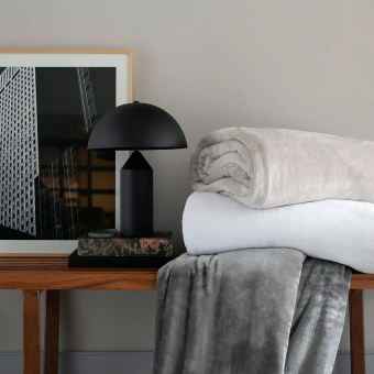 COBERTOR KING 230X260 ALPI BEGE