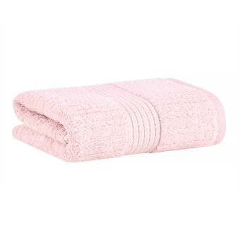 JG TOALHAS FIO PENTEADO CANELADO ROSA PETALA