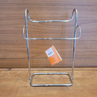 SUPORTE TOALHA DUO CROMADO