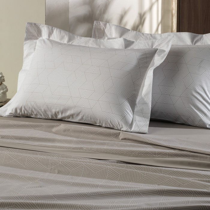 JG LENÇOL SOLTEIRO LUX 200 FIOS LITO