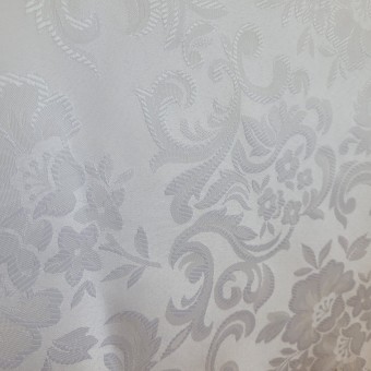 TOALHA MESA 220X0 ARABESCO BRANCA