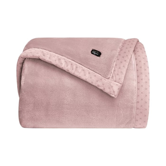 COBERTOR QUEEN 220X240 BLANKET 700 ROSE PARISI