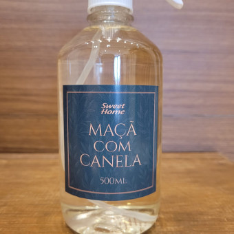 SPRAY AMBIENTE 500ML INTENSE MAÇÃ COM CANELA