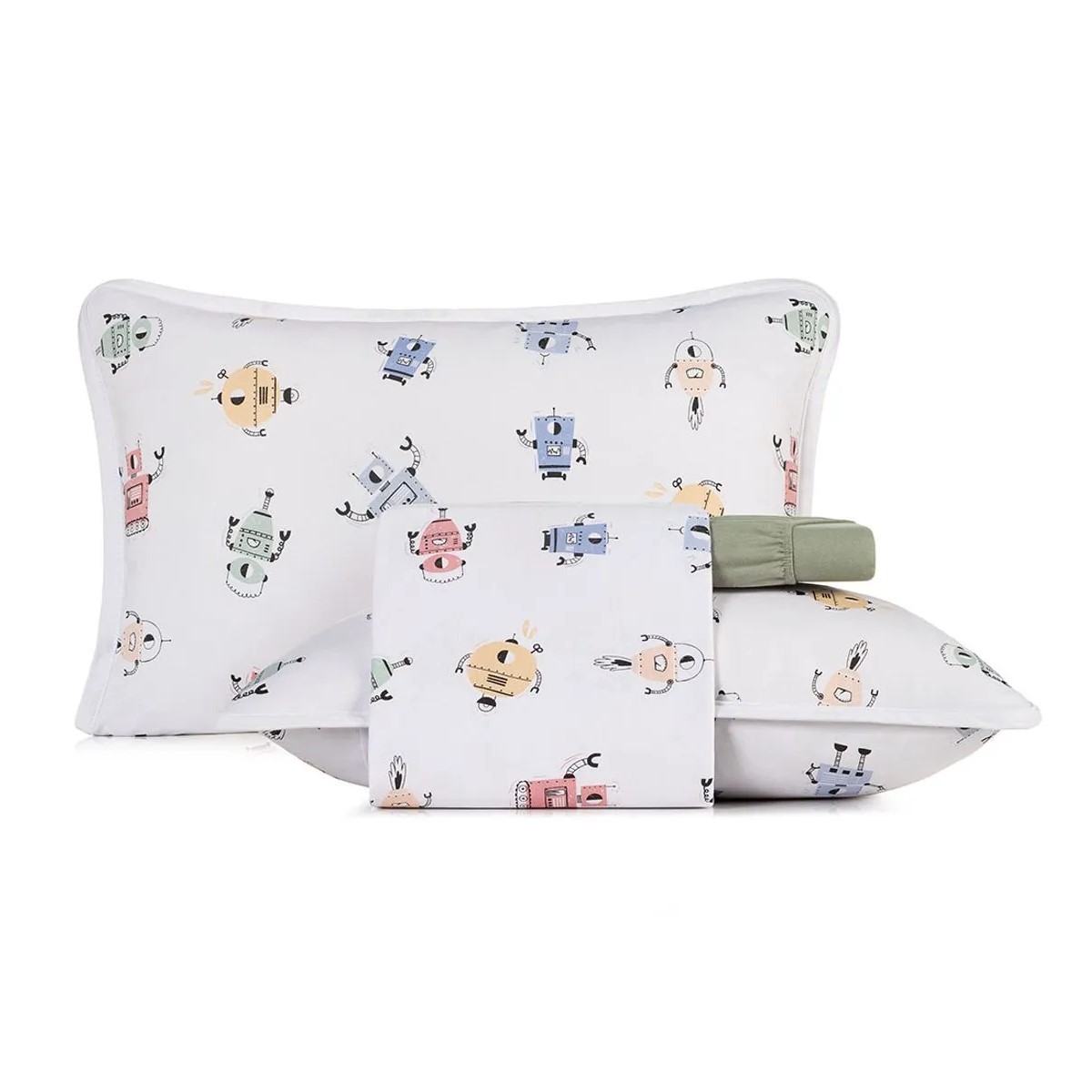 JG LENÇOL CASAL MUNDO KIDS MALHA CYBERFOFOS