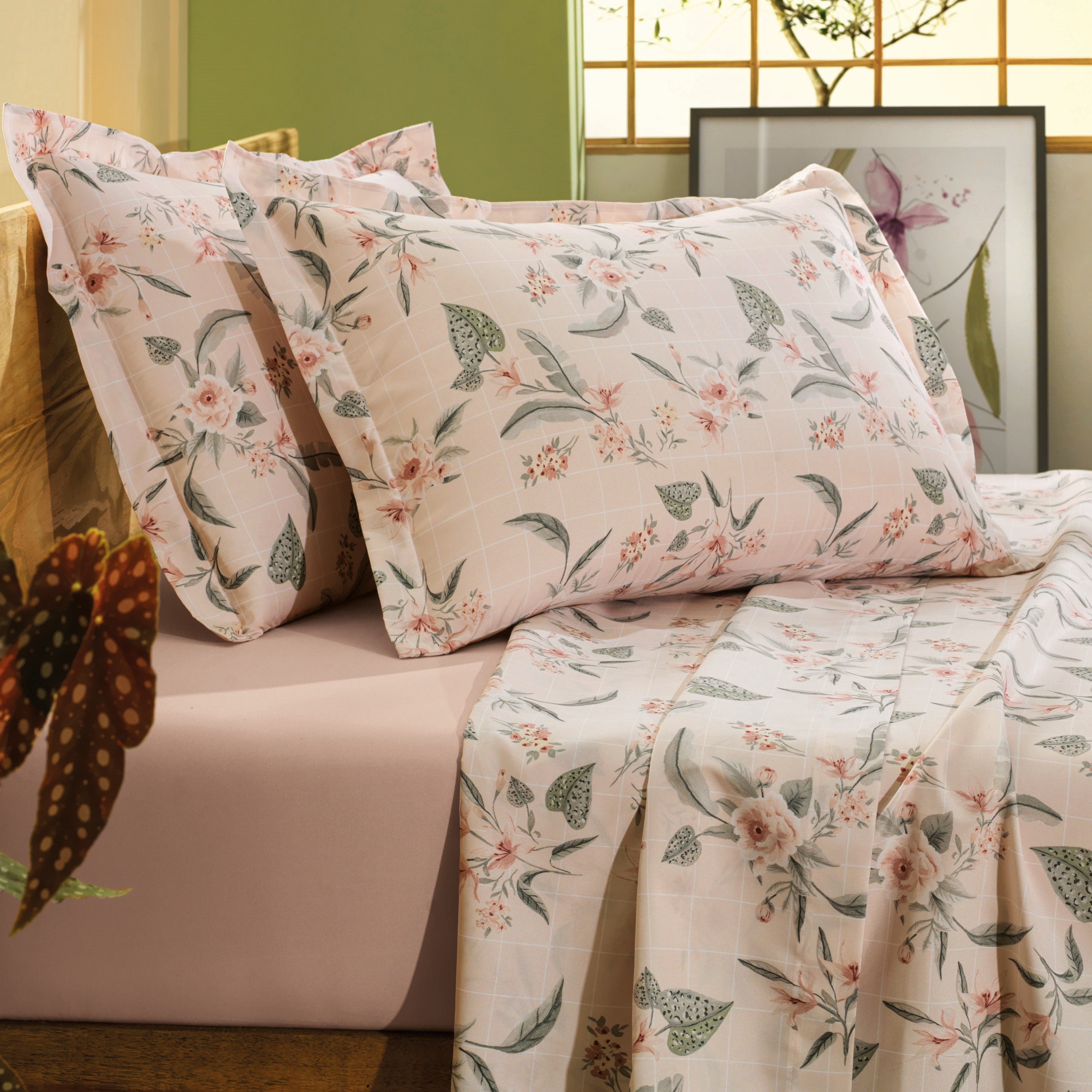 JG LENÇOL SOLTEIRO TOQUE ACETINADO MEADOW