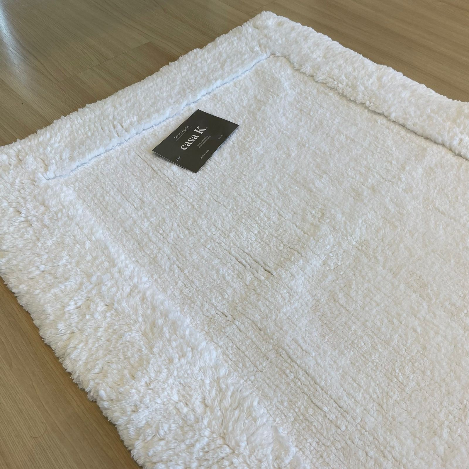 TAPETE 60X140 RIADE BRANCO