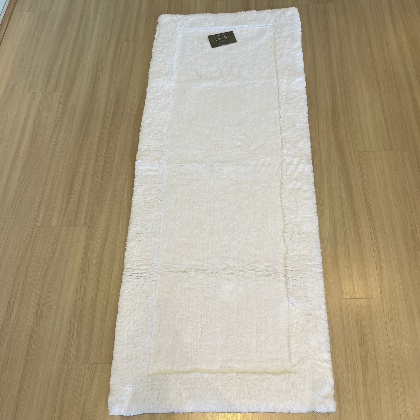 TAPETE 60X160 RIADE BRANCO