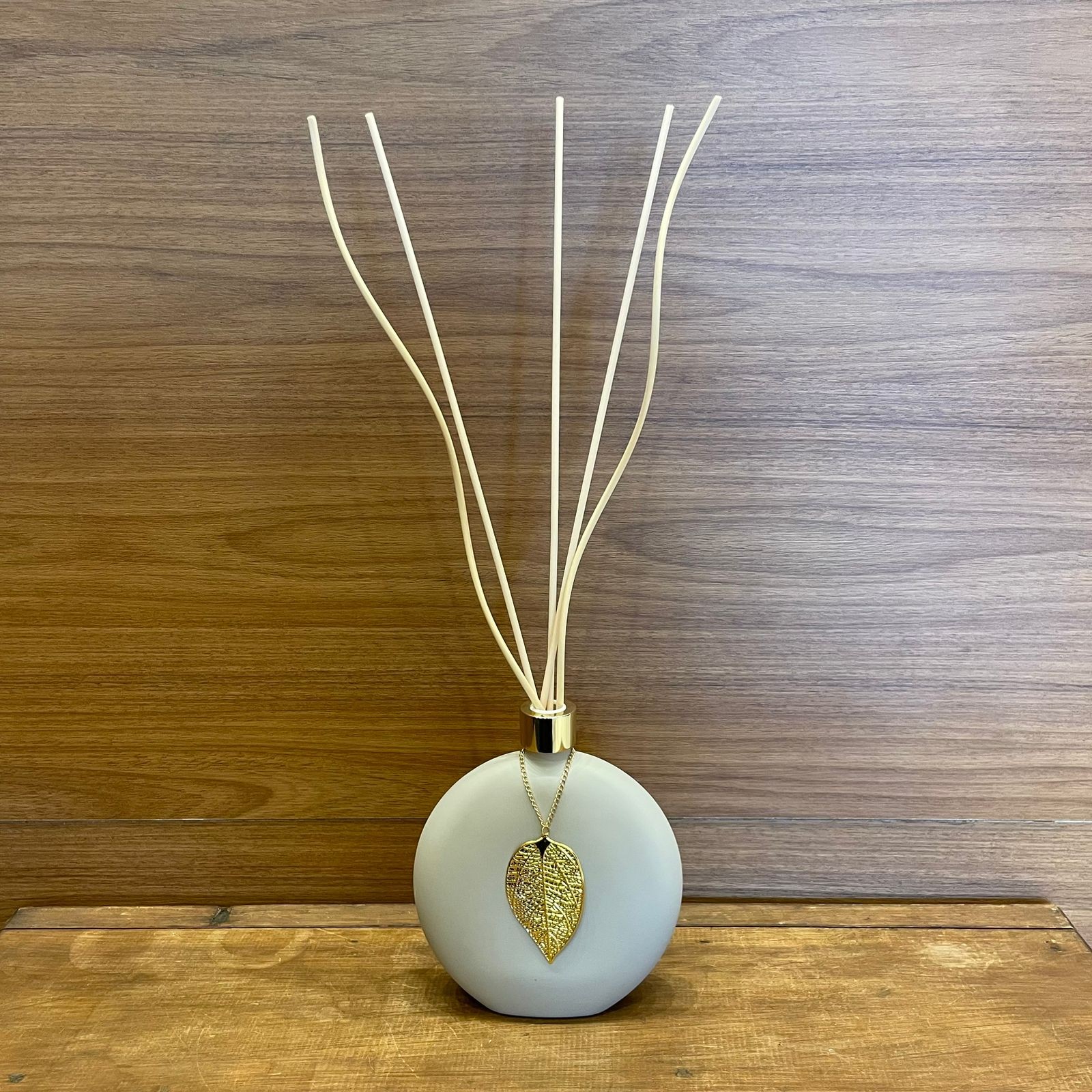 VIDRO DIFUSOR 500ML LUNA C/TAMPA E VARETAS