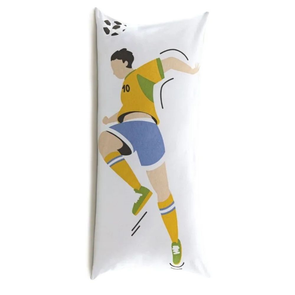 TRAVESSEIRO BODY PILLOW MUNDO KIDS 30X65 MINI GOL