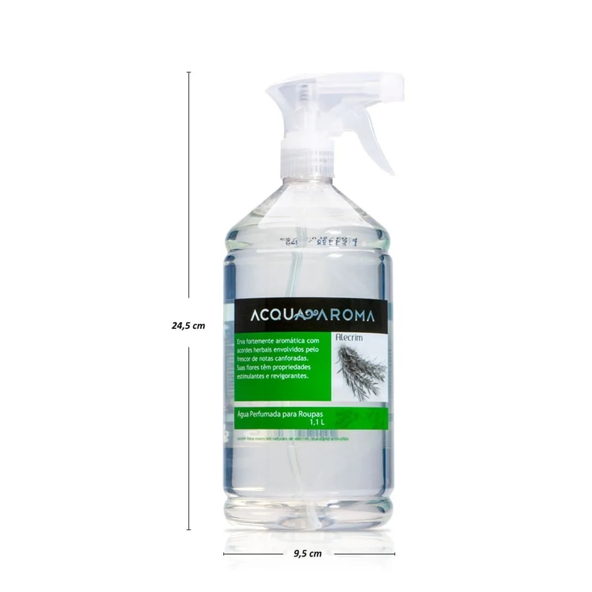 ÁGUA PERFUMADA 1L  ACQUA AROMA ALECRIM